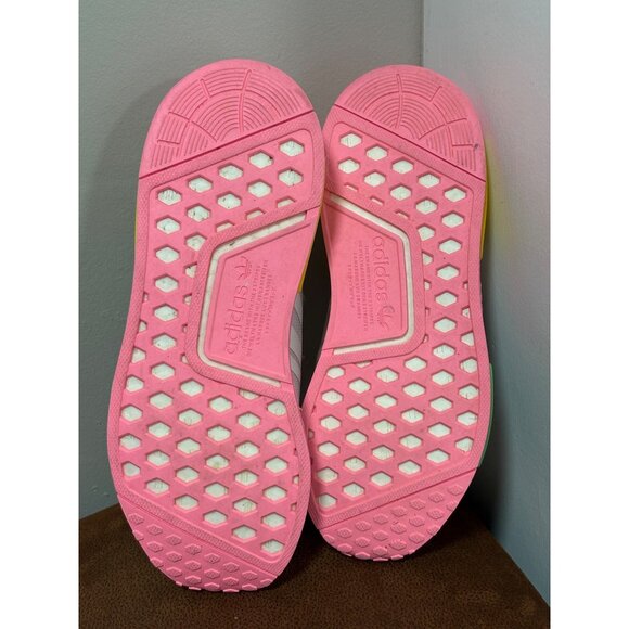 Adidas NMD R1 J White Beam Pink HP7882 Women’s Shoes Size 5.5 Running Walking - Picture 8 of 10